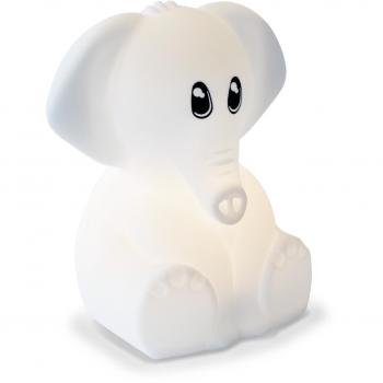 Luz nocturna independiente para bebés KIDYWOLF Elefante LED Blanco