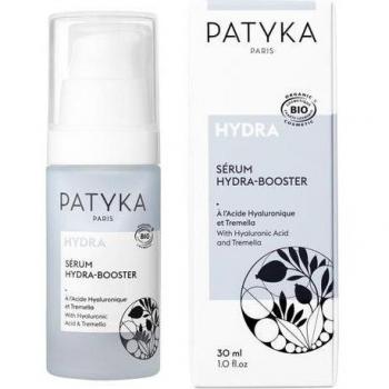 Patyka Paris Hydra-Booster Serum 30 ml - Hydrating serum, 30 ml, formulated with hyaluronic acid and botanical extracts to boost skin hydration, improve elasticity, and enhance radiance