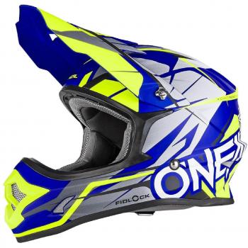 3Series FREERIDER Fidlock Helmet blue/hi-viz yellow XS
