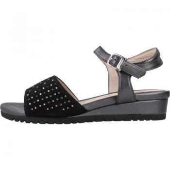 Sandalias Mujer Stonefly Cher 5, color negro, diseño cómodo y elegante, suela antideslizante, material de alta calidad, plantilla acolchada para mayor confort