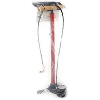LEZYNE Sport Floor Drive Bomba de Pie, Rojo, M