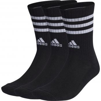 Calcetines cortos adidas Cushioned 3S negro (3 pares)