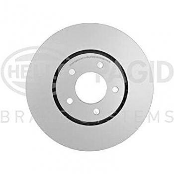 Disco de freno HELLA 8DD 355 127-671 Alta Carbono para Chrysler Voyager IV y Grand Voyager III