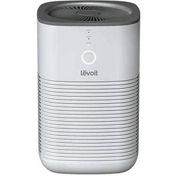 LEVOIT Purificador de Aire Portátil para Escritorio con Filtros HEPA, Modo de Sueño, Indicador de Cambio de Filtro, 100% Libre de Ozono, Filtro para Humo, Polvo, Alergia, Polen, Bacterias,LV-H13EU