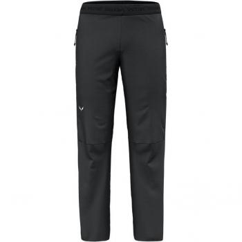 Pantalones de travesía Salewa PUEZ AQUA PTX 2.5L PANTS (black out) hombre, pantalón largo Salewa Puez Aqua Powertex 2.5L negro - M