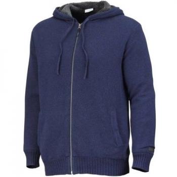 Columbia Island Press  - Suéter para hombre, tamaño S, color azul