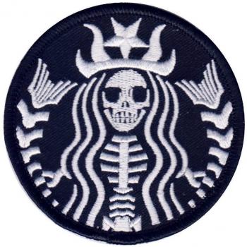 Dead Barista Mermaid Rockabilly Zombie Tattoo Goth Punk Patch Iron On Parche Bordado Thermoadhesivo By Titan One Europe