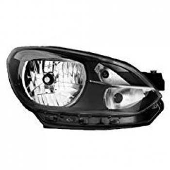 Faro Delantero H4 Negro para Volkswagen Up! 3/5 Puertas - VAN WEZEL 5701962