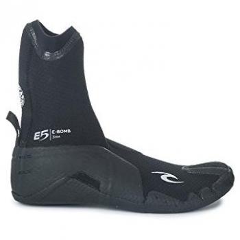 Rip Curl E-Bomb Escarpines de Neopreno 3 mm con Punta Dividida, Color Negro, Flash Forro, Unisex