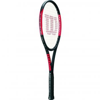 Wilson Pro Staff 97S TNS FRM W/O Raqueta de Tenis, Unisex Adulto, Negro / Rojo