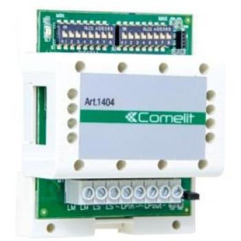 Comelit 1404 Digital Audio/Video Switch Module for Simplebus Top 2-Wire Systems