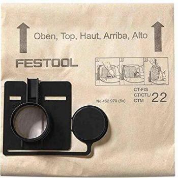 Bolsa de filtro FIS-CT/CTL/CTM 33/5 Compatibilidad para CT 33 Festool 452971