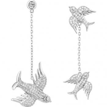Pendientes asimétricos Hirondelle de Earcandy Jewelry