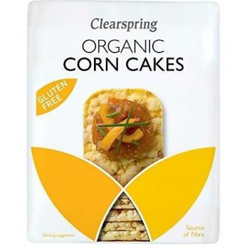 Clearspring Organic Corn Cakes - Lightly Salted