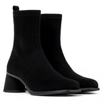 Botines de mujer tipo calcetín Camper Kiara con tacón TENCEL® - Negro, talla 36
