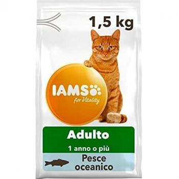 IAMS for Vitality Alimento seco para gatos adultos con pescado oceánico