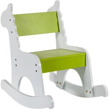 Creaciones Meng Mecedora Infantil DMBlanco Y Verde33x55x515 cm