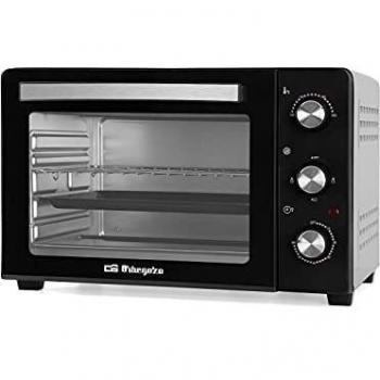 Orbegozo HO 300 Horno Eléctrico de Sobremesa, Capacidad 30 L, Temporizador, Calor Superior e Inferior, 1500 W, Multicolor