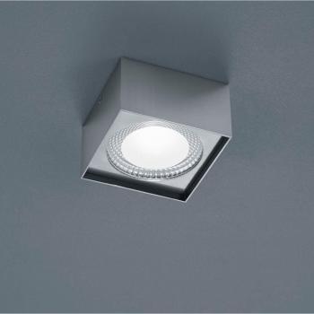 Lámpara de Techo LED Kari Angular Níquel Mate 12W 1270lm
