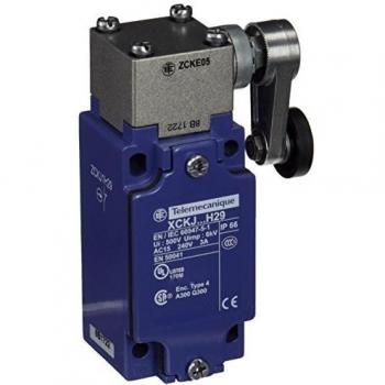 Schneider Electric XCKJ10511H29 Limit Switch Xckj, Thermoplastic Roller Lever, 1Nc+1No, Snap Action, M20