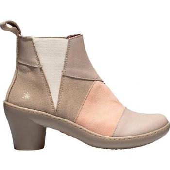 Art 1453 Alfama, Botines para Mujer de Piel Multicolor con Cierre de Cremallera y Tacón de 6cm