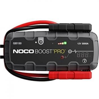 NOCO Boost Pro GB150, Arrancador de Batería UltraSafe 3000A 12V, Cargador de Booster Profesional y Cables de Arranque de Coche por Gasolina de hasta 9 litros y Motores de Diésel de hasta 7 litros