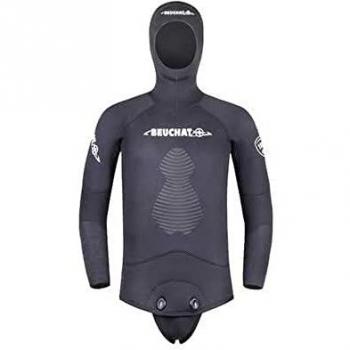 Beuchat Chaqueta de Buceo Espadon 5 Mm, Mono Negro para Hombre, Talla Small