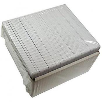 Tarjetas PVC Ultralight C blancas - Tamaño ISO estándar: 85,7 x 54 mm. Grosor inferior a 0,9 mm para imprimir mediante impresora tarjetas pvc