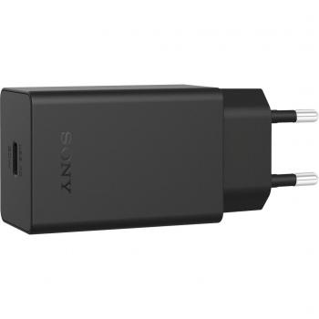Cargador Rápido Sony 30W XQZ-UC1 con Cable USB-C de 1m Negro