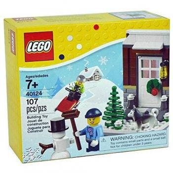 LEGO Diversión Invernal 40124 - Set de Bloques para Niños de 6 a 8 Años