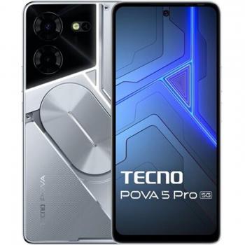 Smartphone Tecno Pova 5 Pro 5G 8GB RAM 256GB Dual SIM Plata