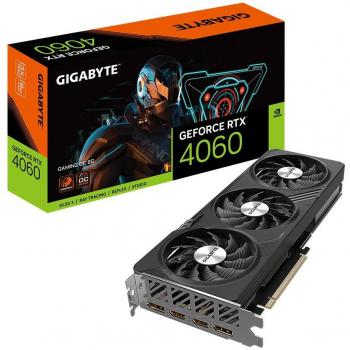Tarjeta Gráfica Gigabyte GeForce RTX 4060 GAMING OC 8GB GDDR6, DLSS3, PCI Express 4.0, 2x DisplayPort, 2x HDMI