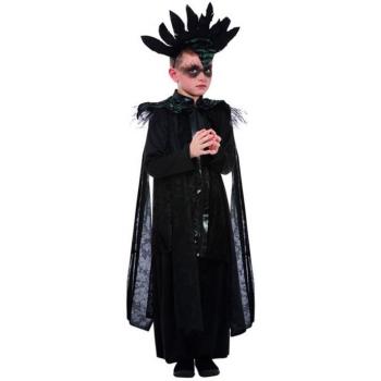 Disfraz de Príncipe Cuervo Elegante Negro para Niño - Smiffy's