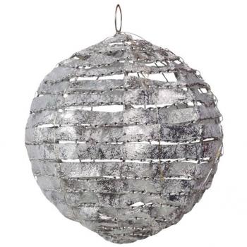Bola de 30 Led de Tela con Luz de 25 cms