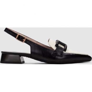 Zapatos planos destalonados de piel para mujer Hispanitas