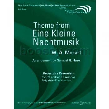 Themes from eine kleine nachtmusik clarinettes-partition+parties separees