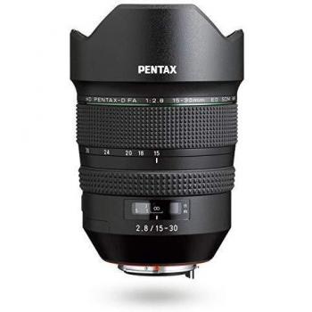 Pentax F2.8 ED SDM WR, Objetivo Zoom Ultra Gran Angular FA 15-30 mm, Tamaño Único, Negro