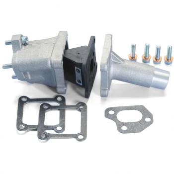 Kit de Admisión Polini 23mm para Motocarro Ape 50 Piaggio con Colector Lamelar de Tres Orificios