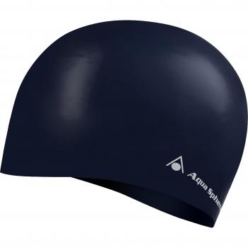 Gorro de Natación Clásico de Silicona Azul Marino Aqua Sphere