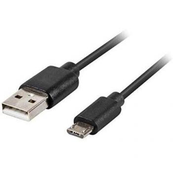 LANBERG CABLE USB CA-USBM-20CU-0018-BK CONECTORES USB A A MICRO USB QC 3.0 1.8M NEGRO