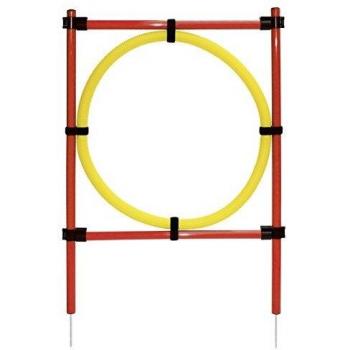 Kerbl Set de entrenamiento de agilidad para perros rojo 80758