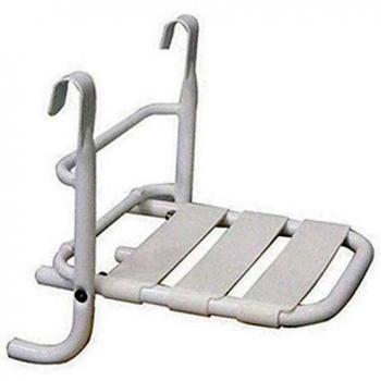 Sedile Colgante Blanco para Maniglione - Pintado, Ideal para Baño de Discapacitados y Ancianos