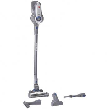 Hoover H Free 700 HF722PTLG-Aspirador Multifuncional, Escoba sin Cable y de Mano, Especial Mascotas, Batería de Litio con autonomía de 35 Minutos, Color, 3 Velocidades, Gris/Azul
