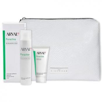Arval Puractiva Bio-Balancing Cream Gift Set - 50 ML Face Emulsion + 30 ML Face Mask