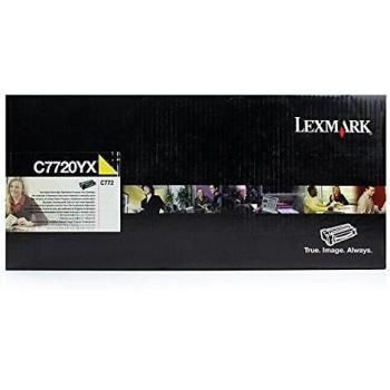 Lexmark C7720YX - TONER YELLOW 15K HY C772/X772E - RETURN PROGRAMM