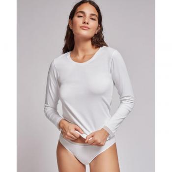 Camiseta interior de mujer de manga larga en tejido Modal Lenzing Gisela