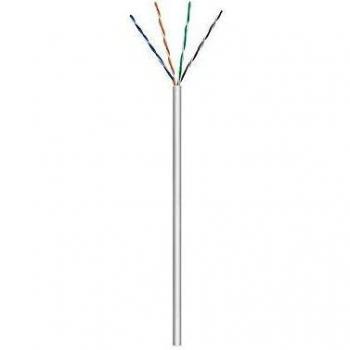 Cable de Red Cat 6 U/UTP 100m AWG24 250MHz Color Gris