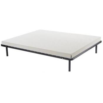 Conjunto de somier de láminas de 140 x 190 cm + colchón de espuma desenfundable de 9 cm - OCHI de YSMÉE