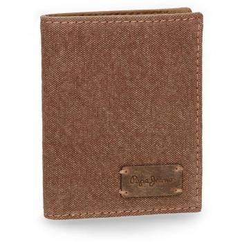 Pepe Jeans 7122062 Line Monedero, 12 cm, 0.1 Litros, Marrón