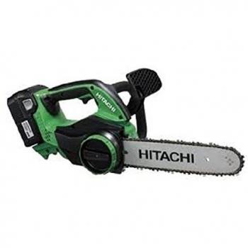 Sierra eléctrica a batería en color verde / negro Hitachi CS36DL